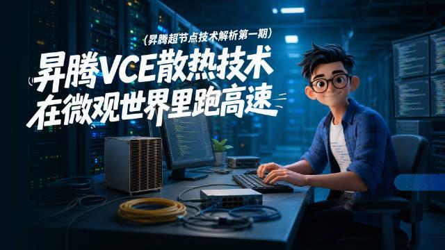《昇腾VCE散热技术——在微观世界里跑高速》
AI算力跑多快，散热是隐形天花板之一！
高功耗AI芯片