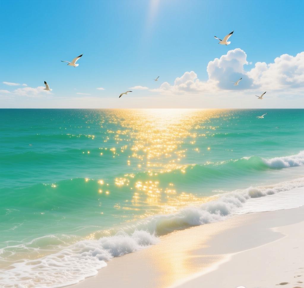 分享一张你拍的海的照片