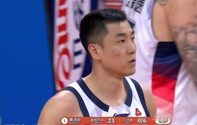 高诗岩这可是国家队主力后卫！表现让人失望，国家队后卫一分不得




高诗岩状态