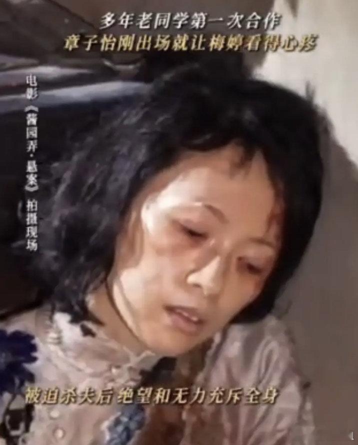 多年老同学第一次合作章子怡刚出场就让梅婷看得心疼 ​​​