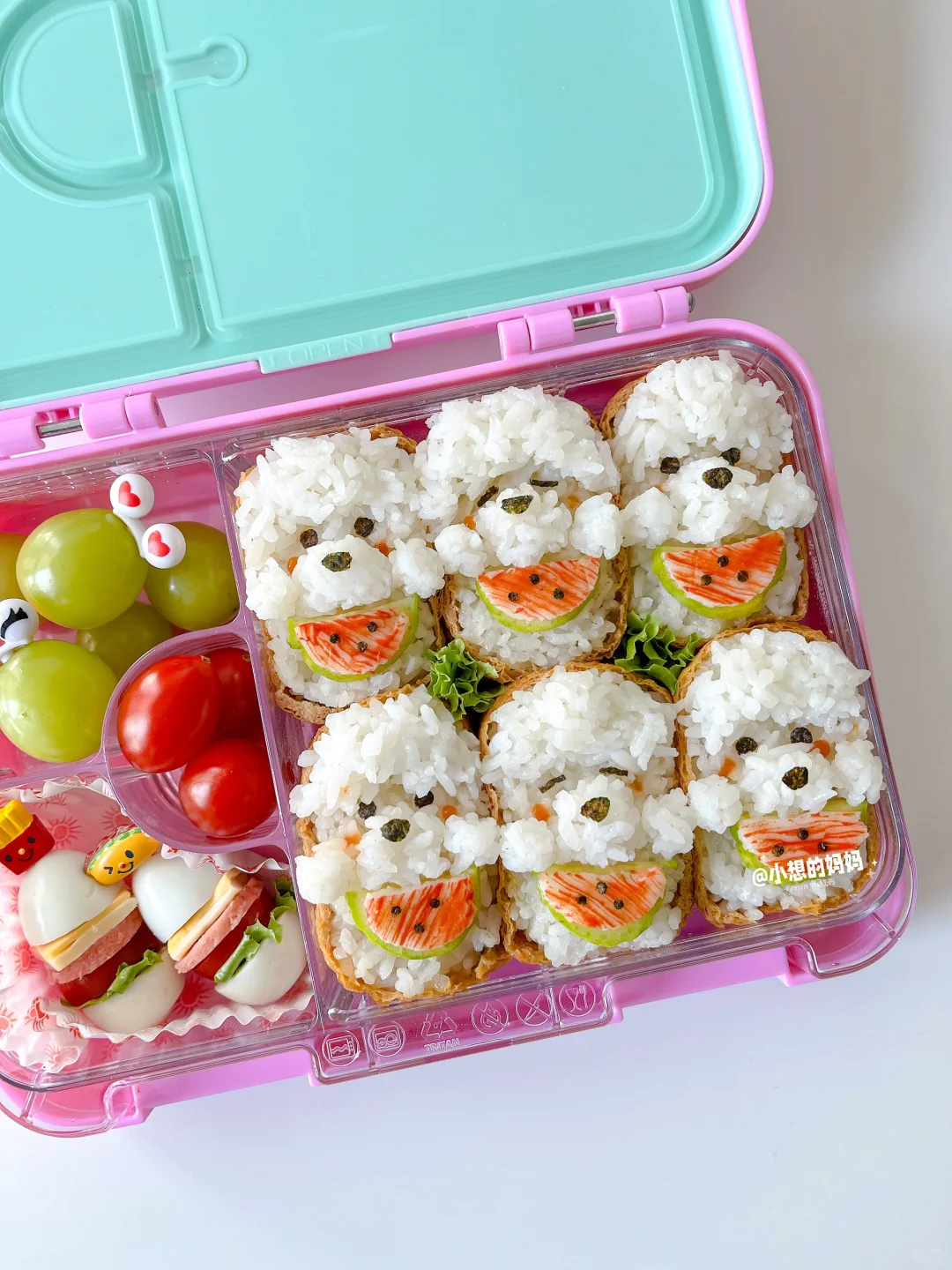 馋哭隔壁小孩的🐶小狗便当～🍱