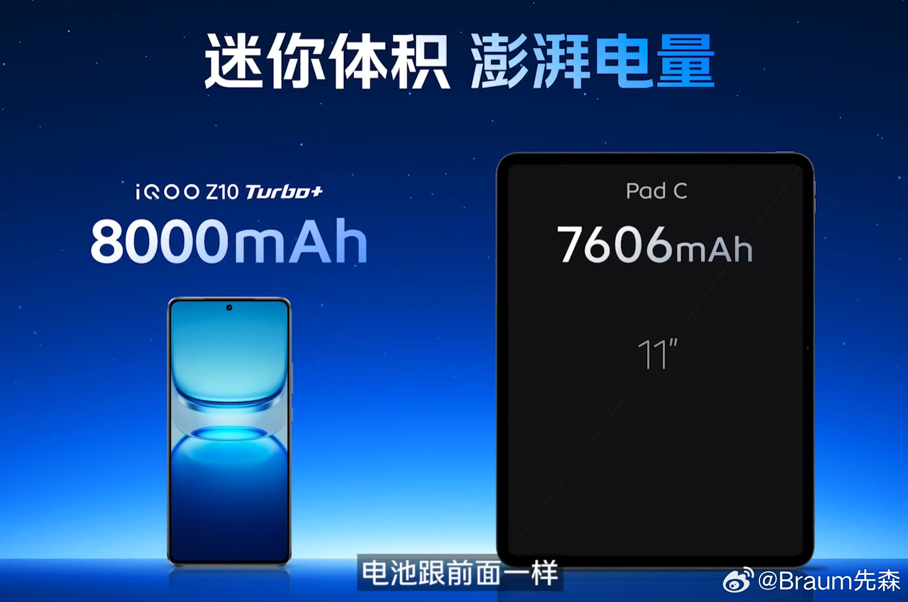 这图绷不住了......但有一说一，最近有些平板的电池是有点太小了。iQOO Z