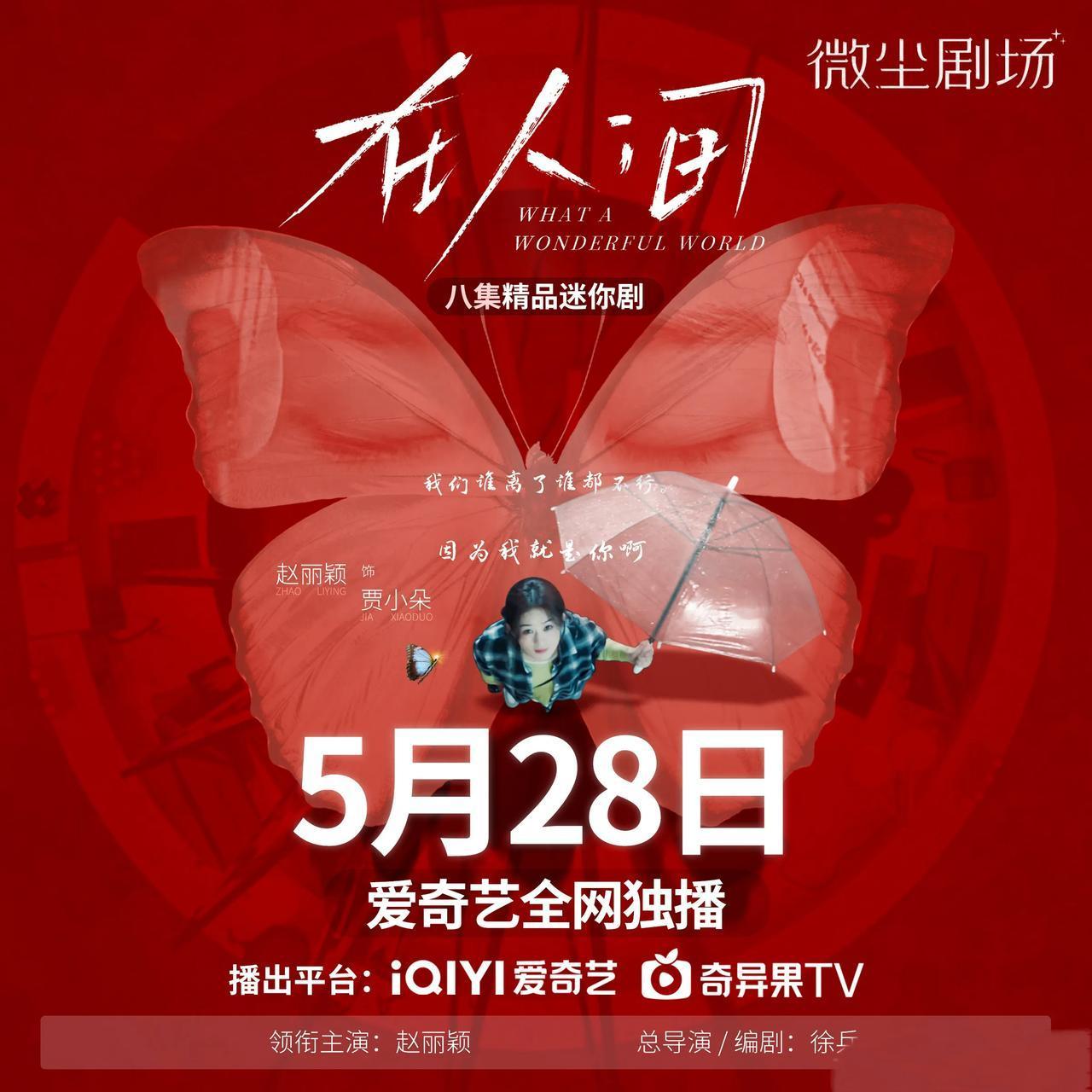 赵丽颖：一开口便是宿命感，静待演技绽放

2025年5月，赵丽颖新剧《在人间》开
