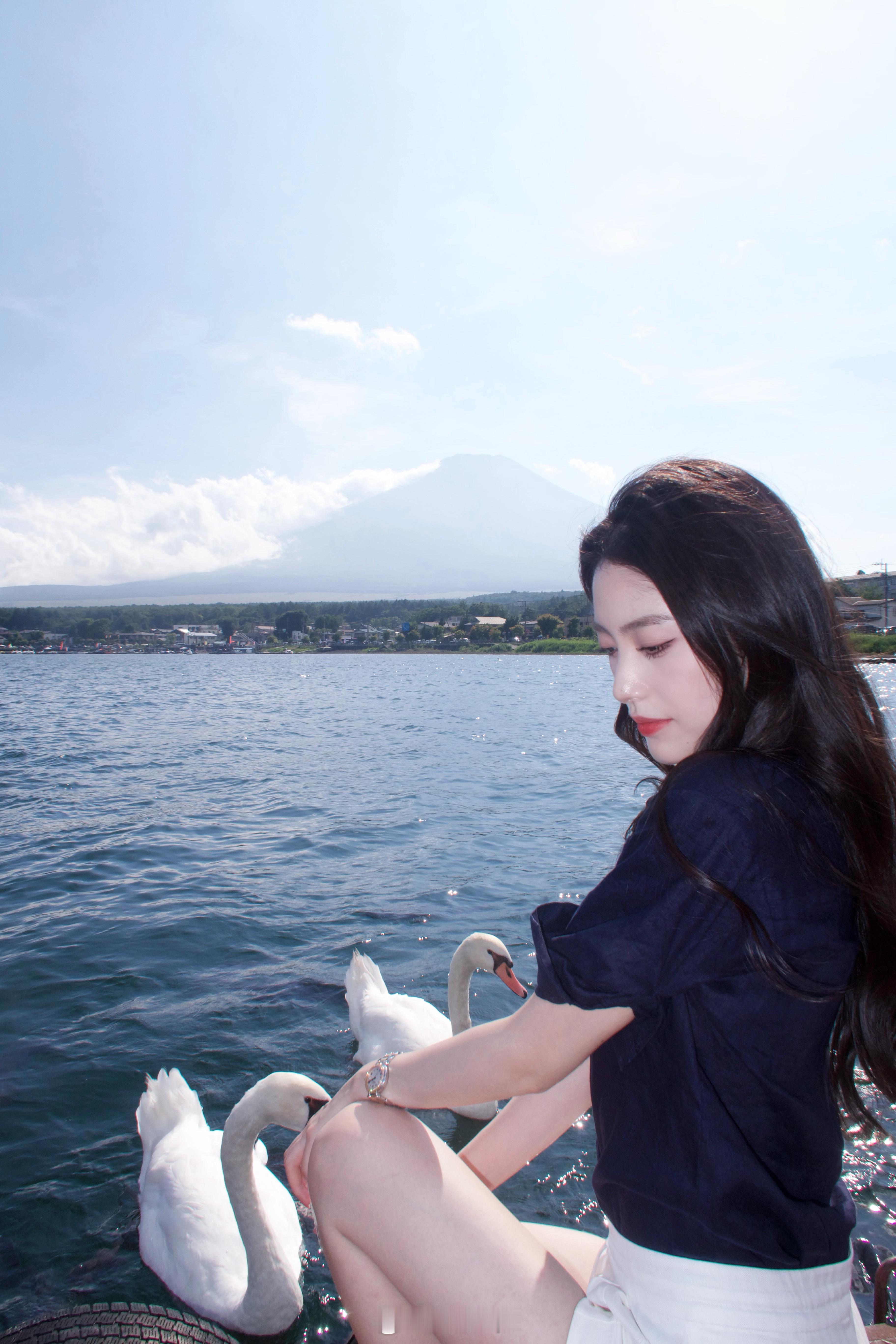 𝐌𝐨𝐮𝐧𝐭 𝐅𝐮𝐣𝐢🗻夏天的富士山🦢  ​​​