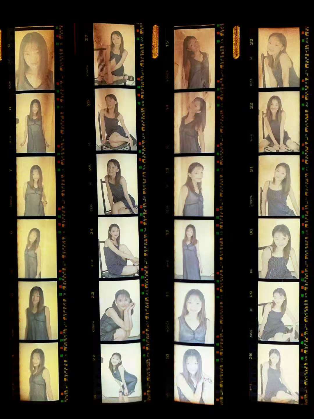 周迅24岁胶片写真24岁周迅胶片写真好灵动！！ 