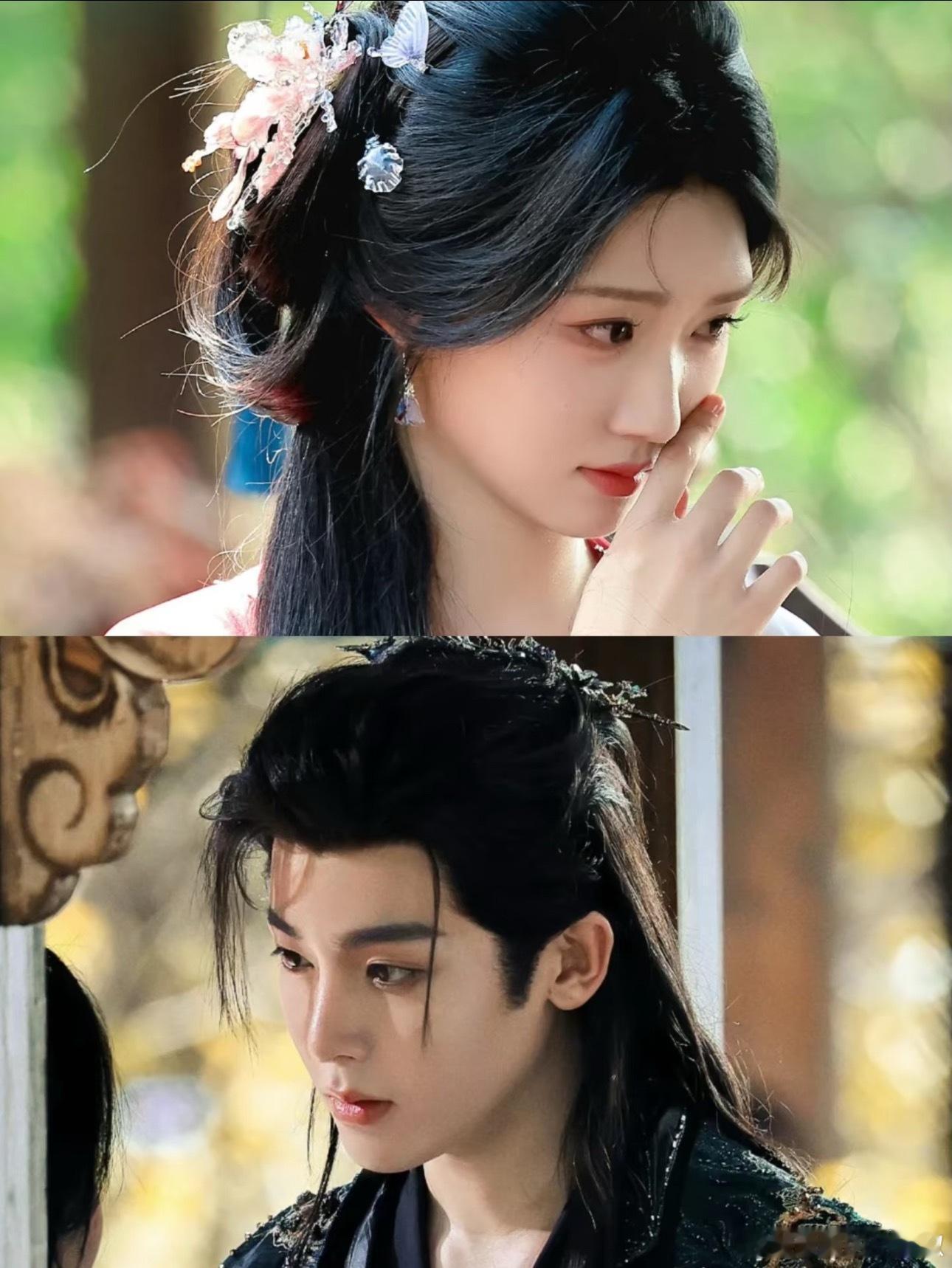 侯明昊、卢昱晓《入青云》内部看片已经结束，👖应该是9月播出，看看拍了个啥东东[