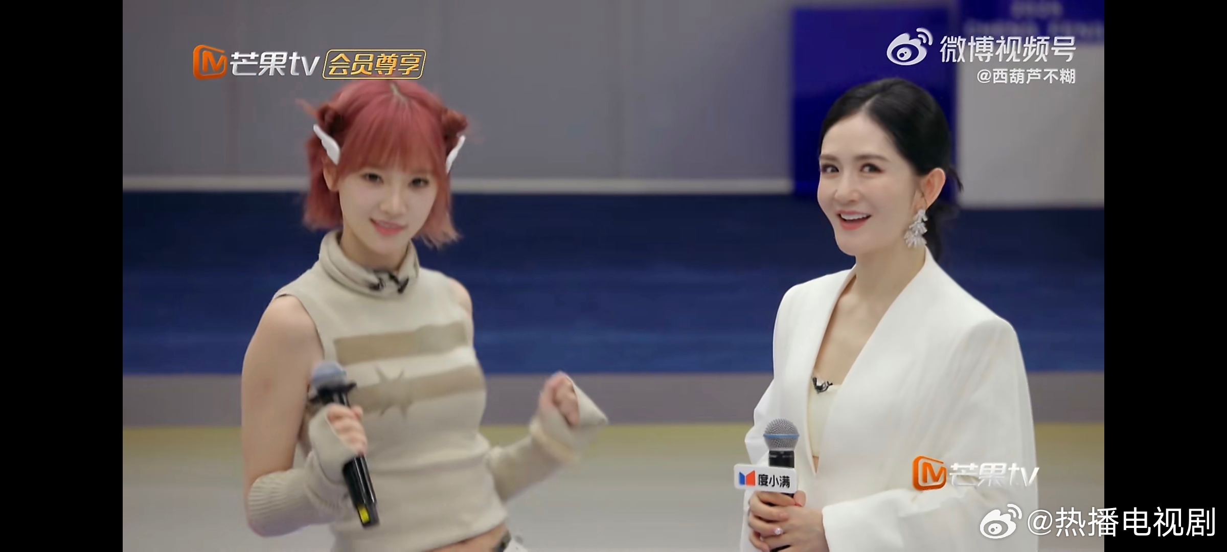 黄灿灿真人版阿尼亚直接被黄灿灿可爱晕！粉发造型自带软萌buff，可爱袖套+清爽短