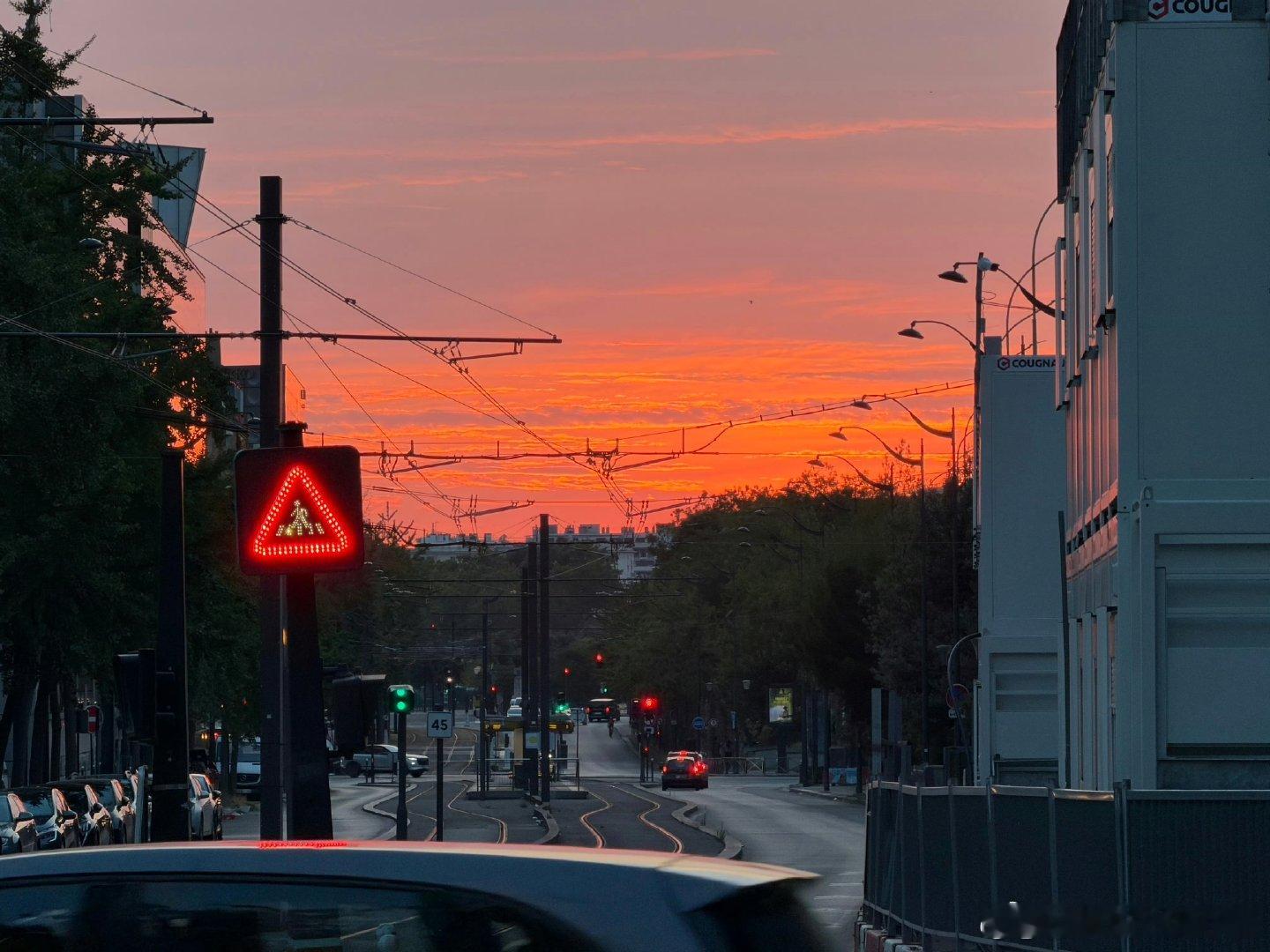 一诺拍的夕阳 一诺拍的夕阳真好看！ KPL