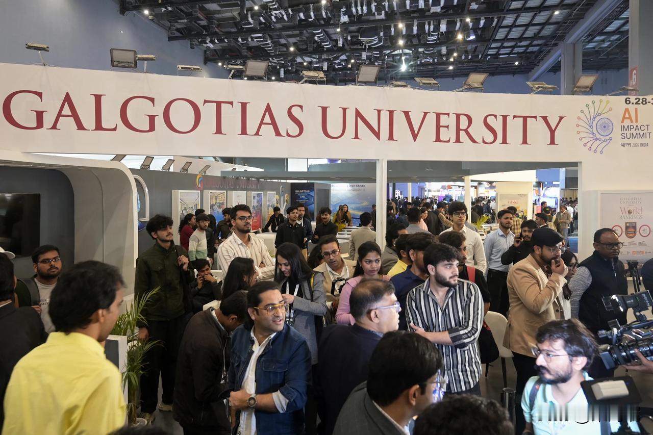 在 2026 年 2 月于新德里举行的“印度人工智能影响力峰会”（India A