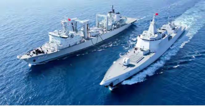 你不是挺硬气吗？现在知道慌了？小日子一觉醒来发现家门口天上海上多出这些，一下子给