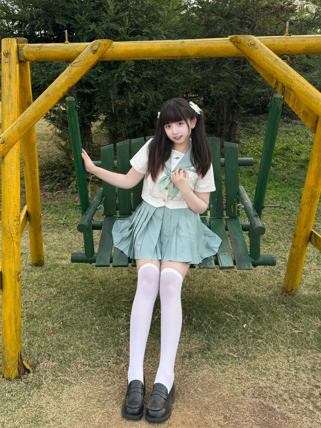 jk日常丨公园里的秋千•͈ᴗ⁃͈ ✧