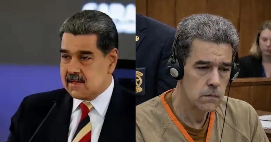 这反差，让人唏嘘！想当初马杜罗那是何等的威风八面，一言九鼎！如今在纽约法庭上，镣