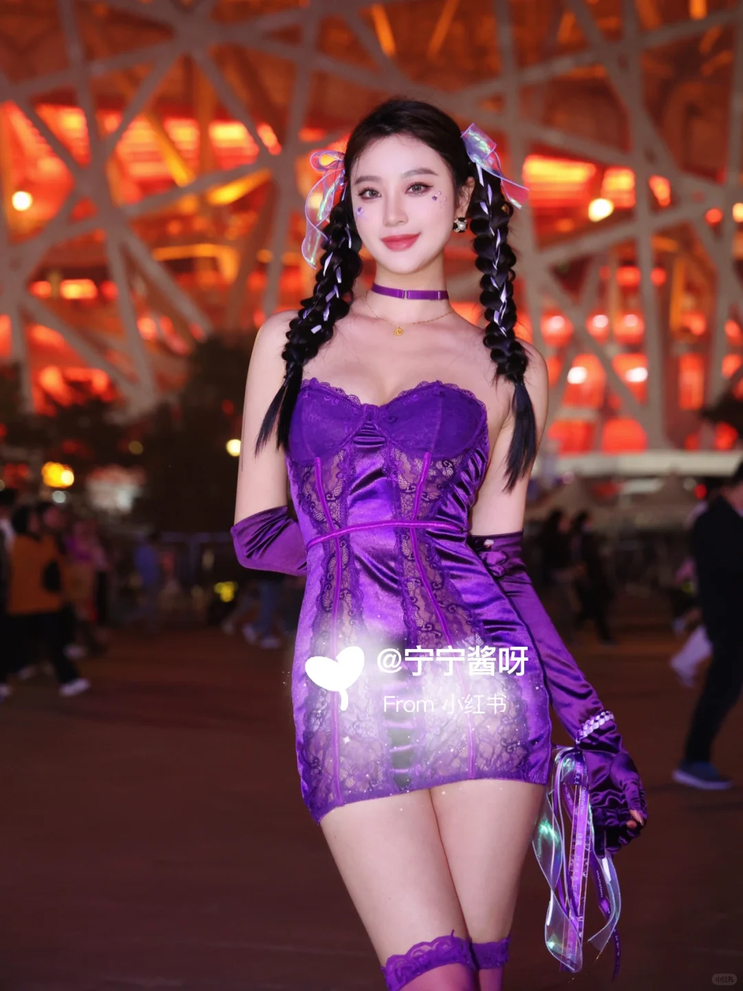 许嵩说喜欢紫色，我就穿了