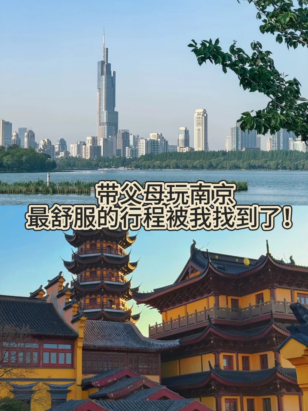 带父母玩南京，最舒服的行程被我找到了！
