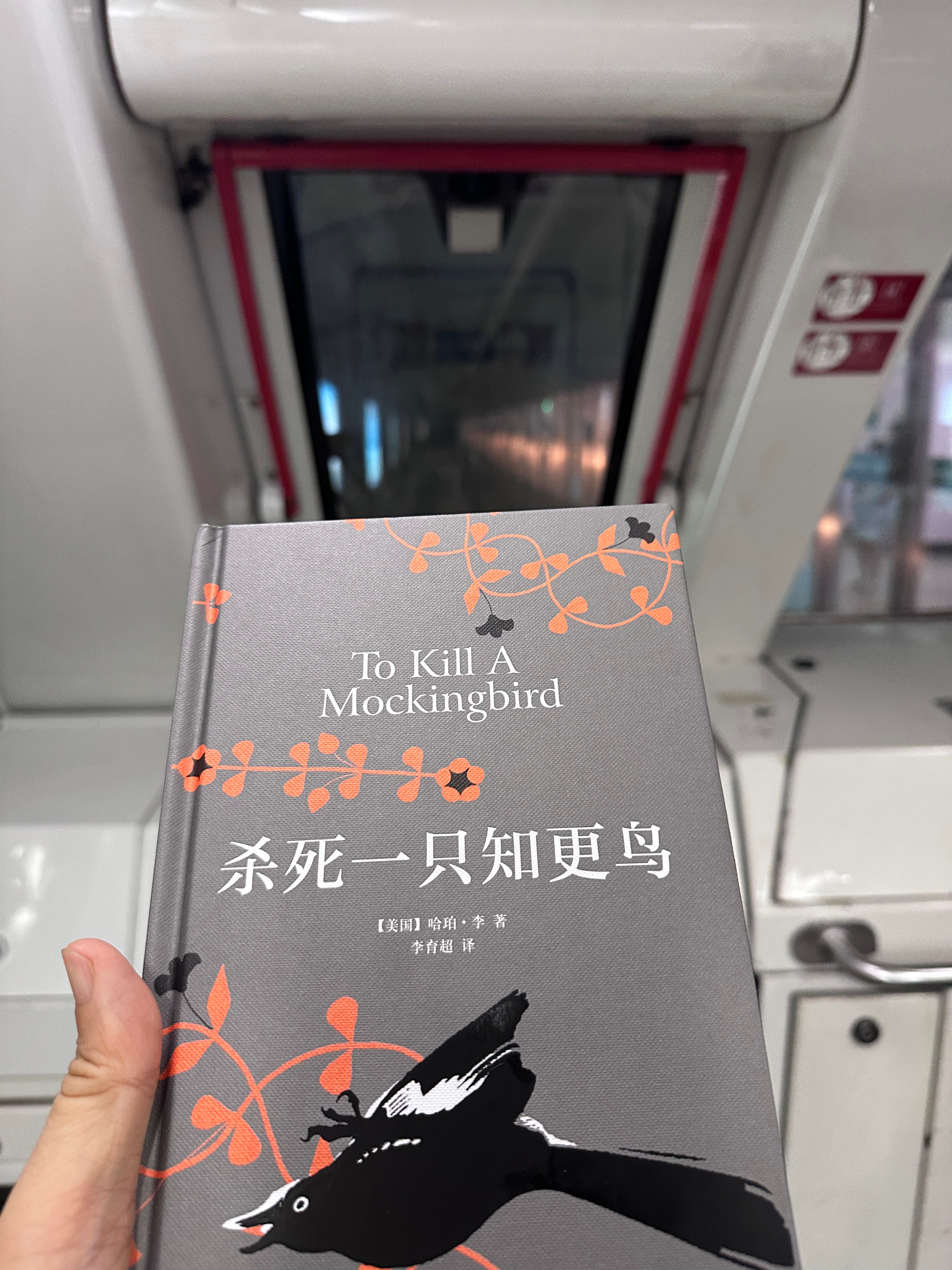 这年头，在地铁里拿出一本书来读简直需要勇气。我知道我知道，我当然知道“不要在意别