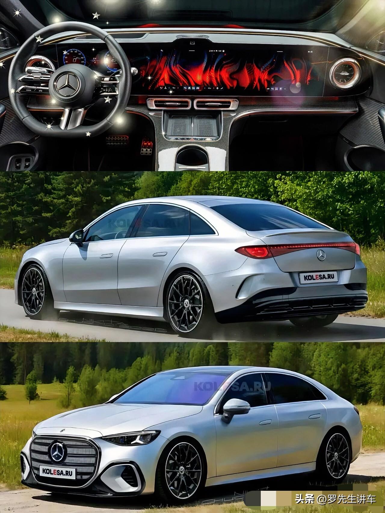 全新奔驰 C 级，最新渲染图正式释出