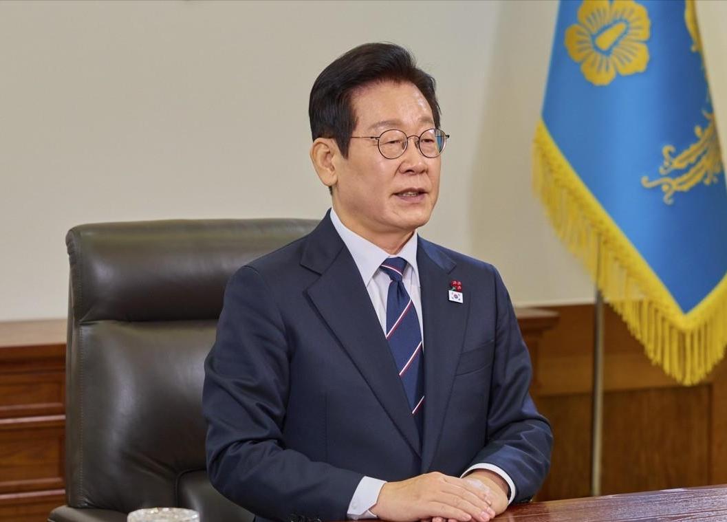 1月1日，韩国总统李在明发表新年贺词，李在明没有提到中国，但他的“五大目标”中有