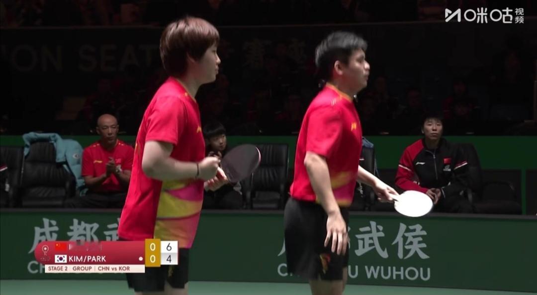 没想到第2轮中国队8：0零封韩国队！


成都混合团体世界杯第二阶段循环赛，第2