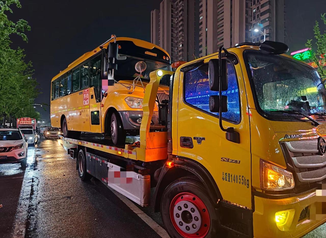 救援 救援现场 拖车 专业的事情交给专业人去做 抢险救援