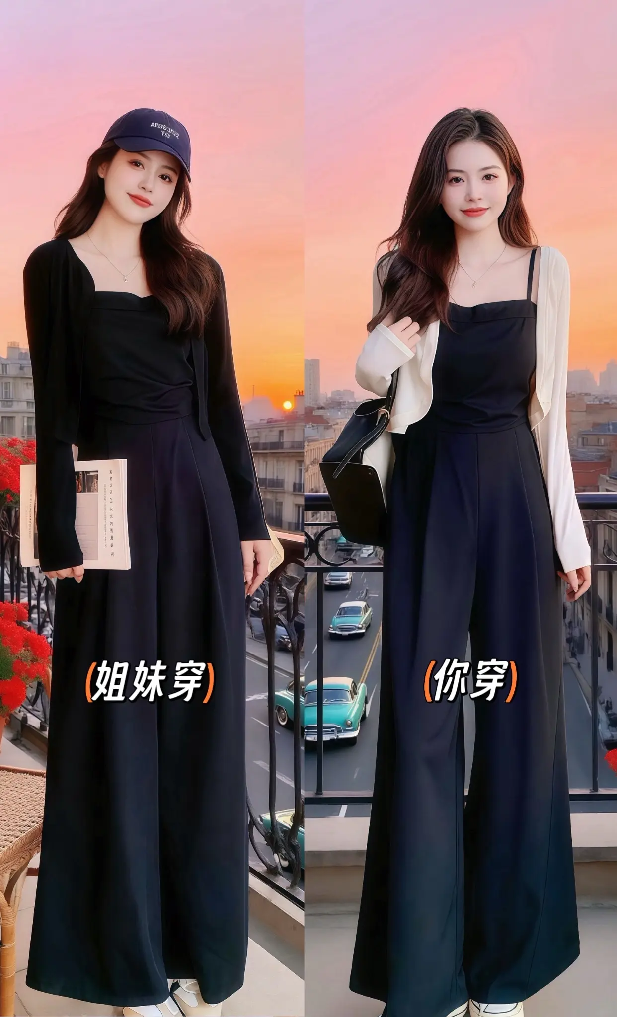 我的七夕不出错清单 高级感穿搭 套装显瘦穿搭 早秋姐感穿搭气质顶满 时...