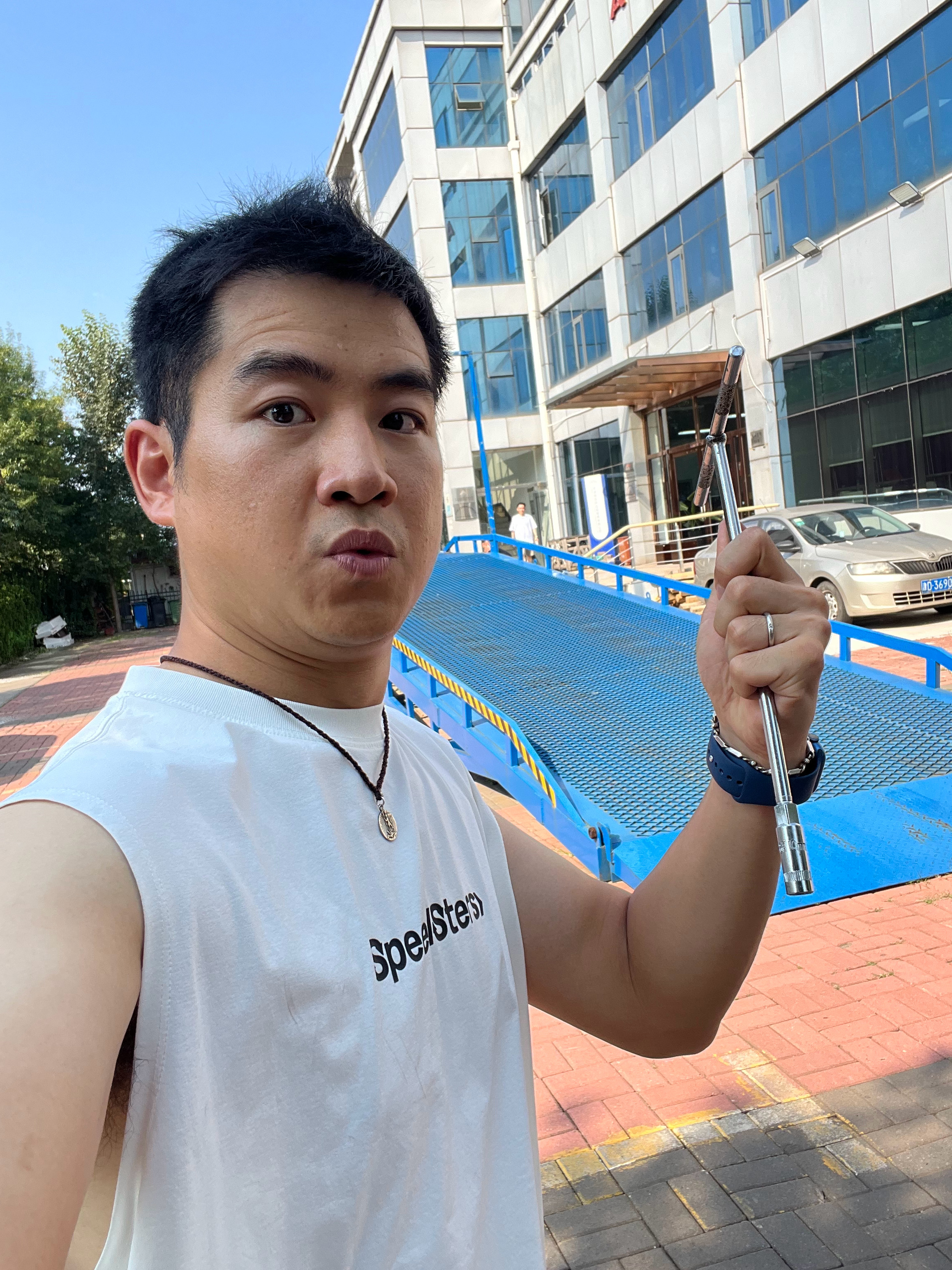 大热天拆箱～这天气太刺激了 天津·中国天津自由贸易试验区