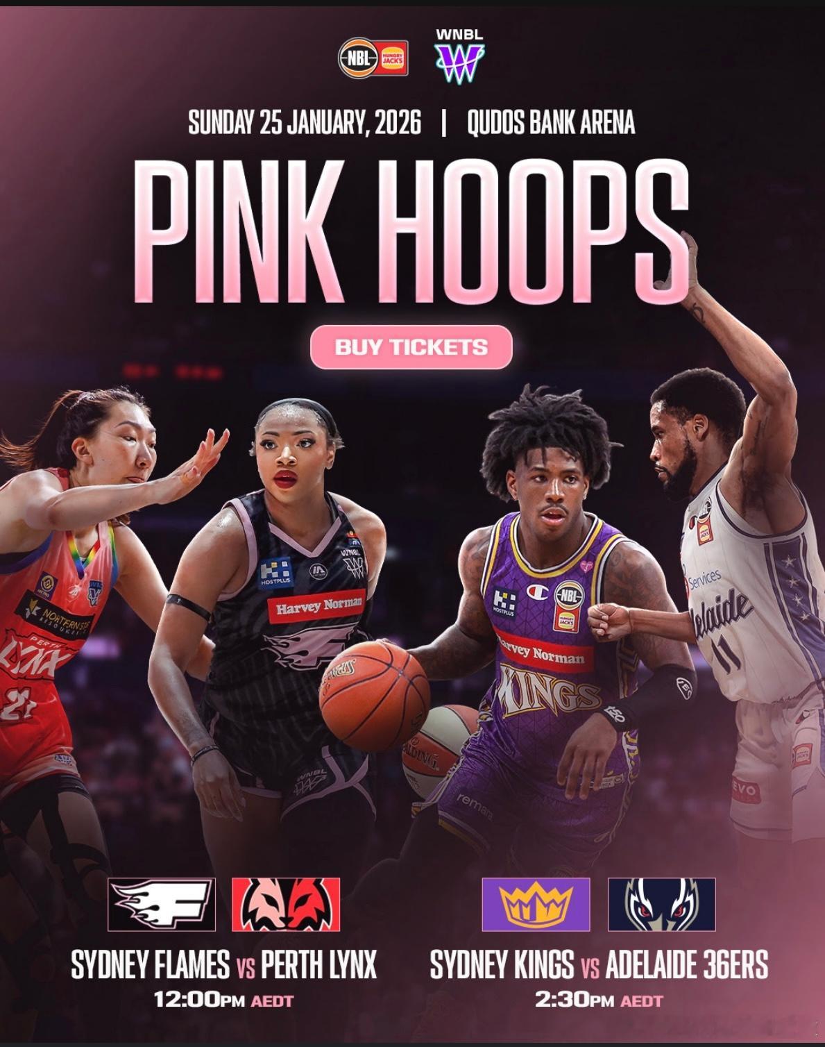 本周日的比赛（澳洲时间，北京时间-3）• 球场入场: 11am• Sydney 