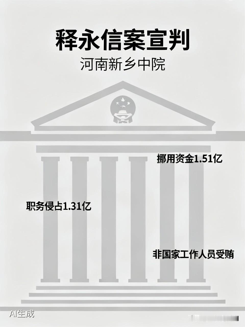 释永信终于宣判了
从去年七月到现在快一年了
河南新乡中院今日对释永信案宣判
法院