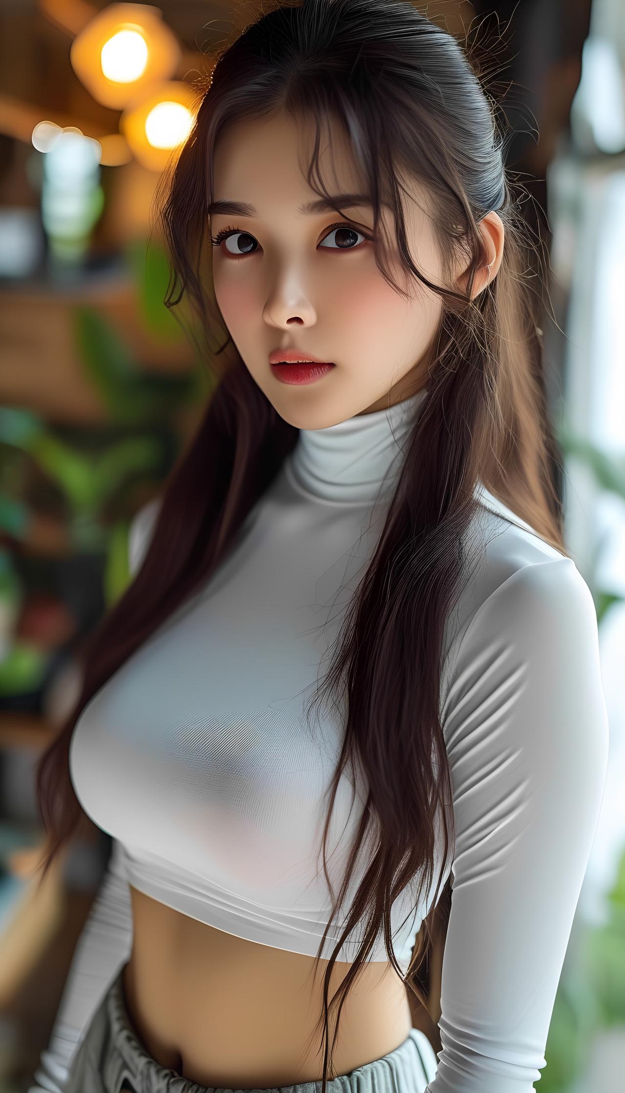 #清纯甜美