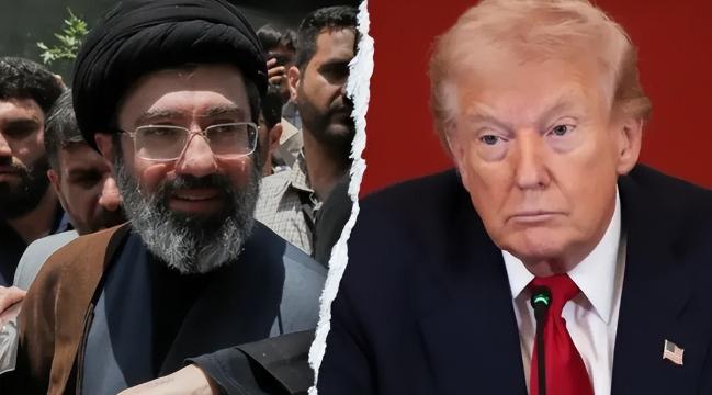 特朗普4月1日晚上站在台上，背后是美国国旗和老鹰旗，信心十足地宣布：美军只用了3