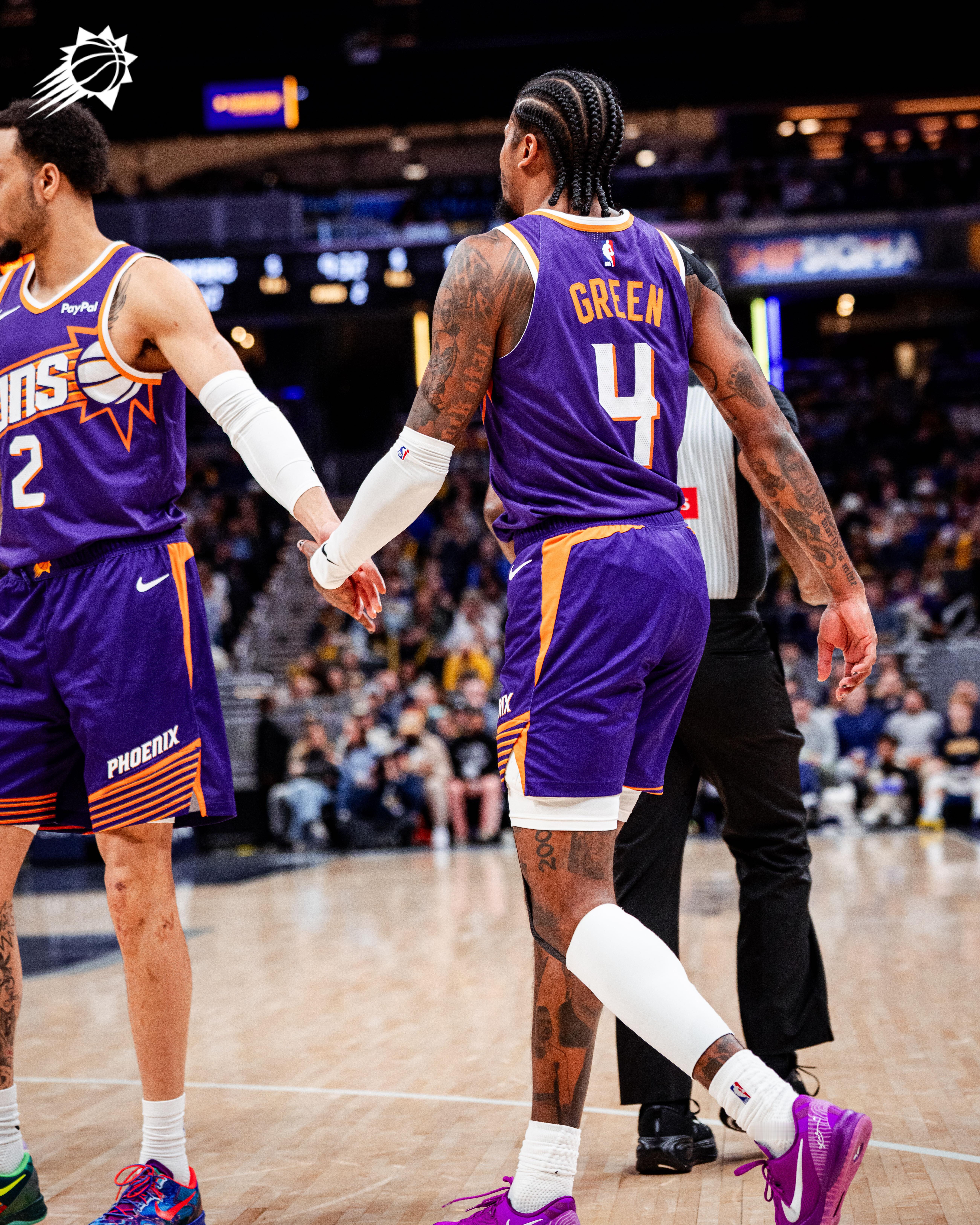 JG率队在布克回到场上前，将分差拉开到8分！菲尼克斯太阳 ｜旭日东升 ｜太阳vs