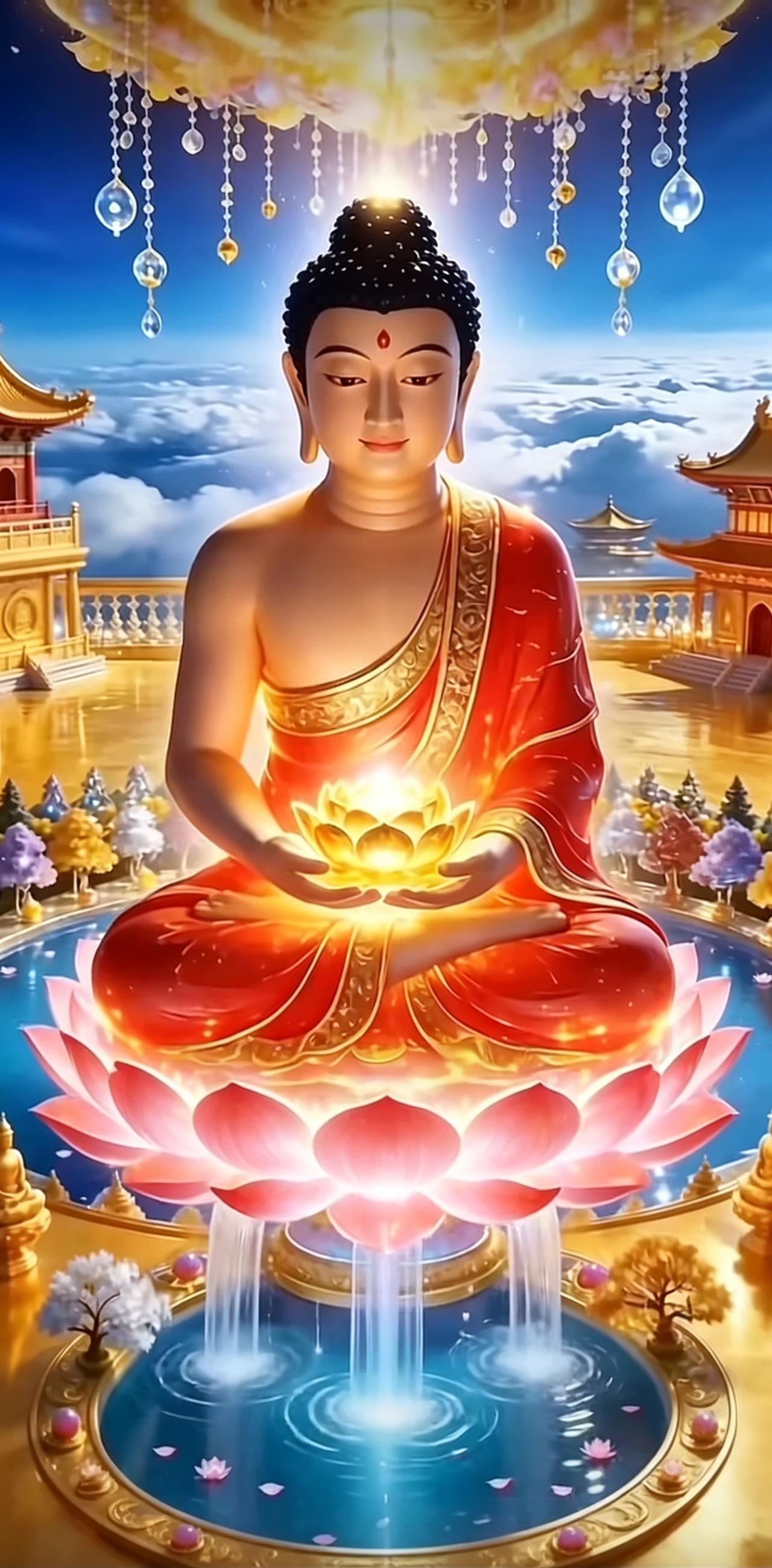 珍惜这句万德洪名，以真心为礼，只愿弥陀慈父心生欢喜
 
来到世间走一遭，慢慢才懂