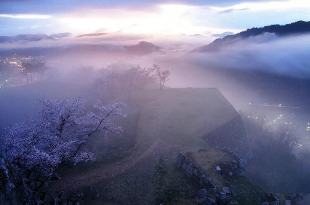 雾霾中的层次感……