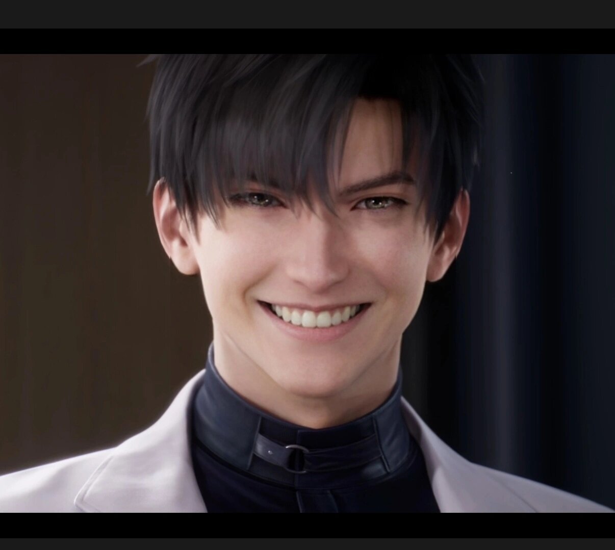 终于让黎深笑了我真该死啊[偷笑]#恋与深空# ​​​