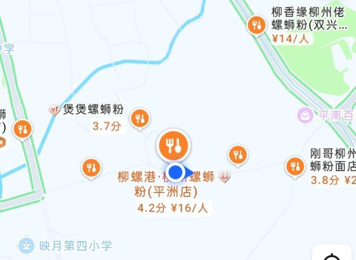 广东省佛山市南海区的这一片螺蛳粉店的密度，是不是不输广西壮族自治区柳州市？又酸又