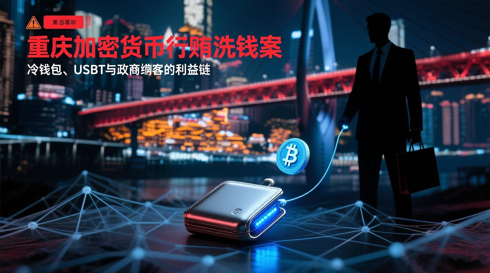 互联网技术重庆加密货币行贿洗钱案：冷钱包、USDT与政商掮客的利益链 【指甲盖大