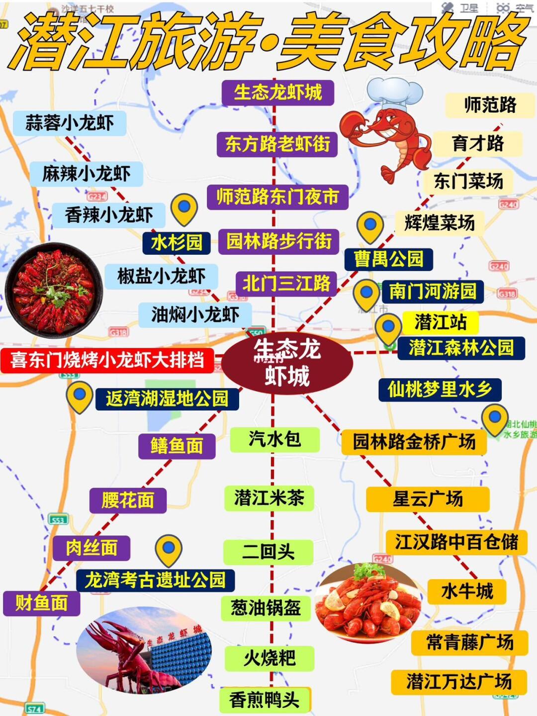 潜江本地人强推！潜江特色美食合集，1.5R起