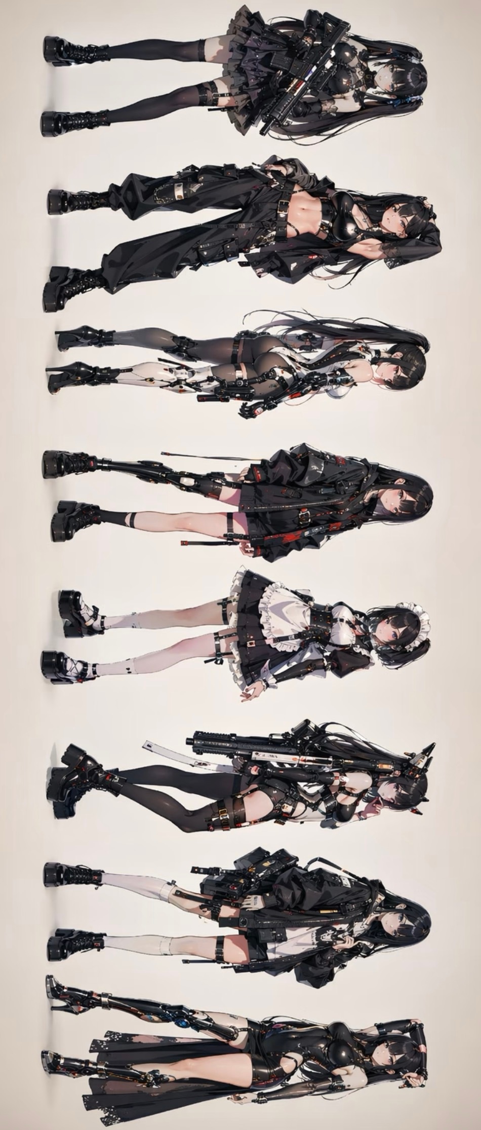 Character design 🖤 美美哒！动漫点评团设计