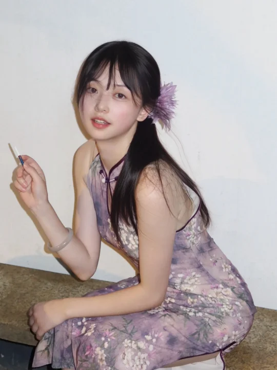 她好仙气！紫苏小姐！
