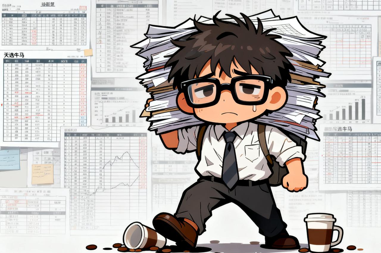 优质员工都有哪些特征？
1、负债50个以上。
2、孩子刚出生。
3、老婆没工作。