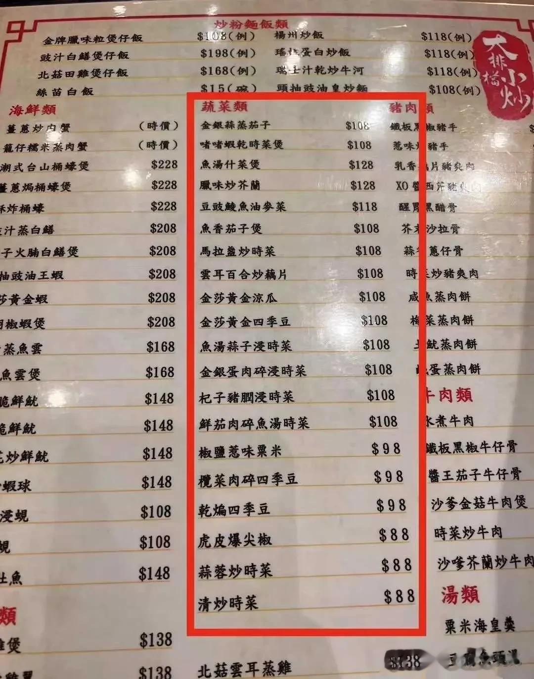 #冬日生活打卡季#
我这是遇到黑店了吗？
这么贵的菜，我一个也吃不起啊！