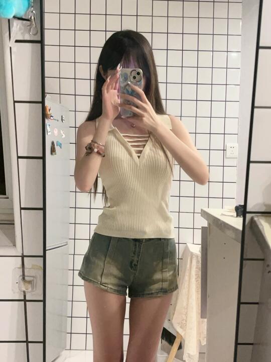 好显身材的小吊带我爱