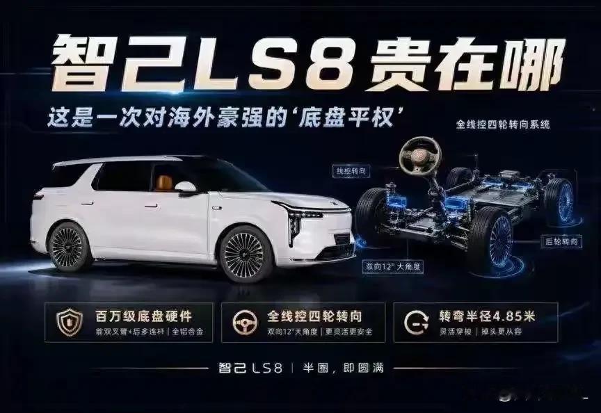 2026北京车展上，全能SUV智己LS8令人嘱目，智己恒星超级增程，拥有系统级的
