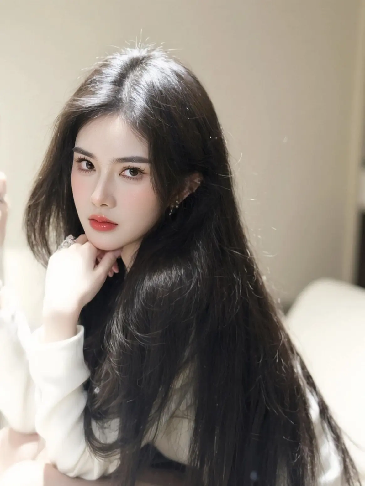 ai创作甘大美人