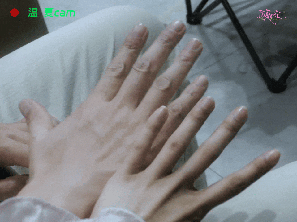 爱奇艺520一秒嗑上了厉夏日记的520互拍vlog几个很戳我的镜头做一下动图，在