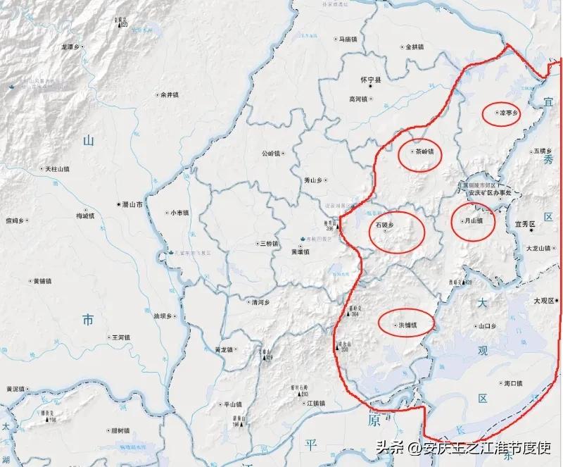 安庆的北部新城太小家子气，应该打造一个扩大版本的安庆北部新新城。安庆市区可以分步