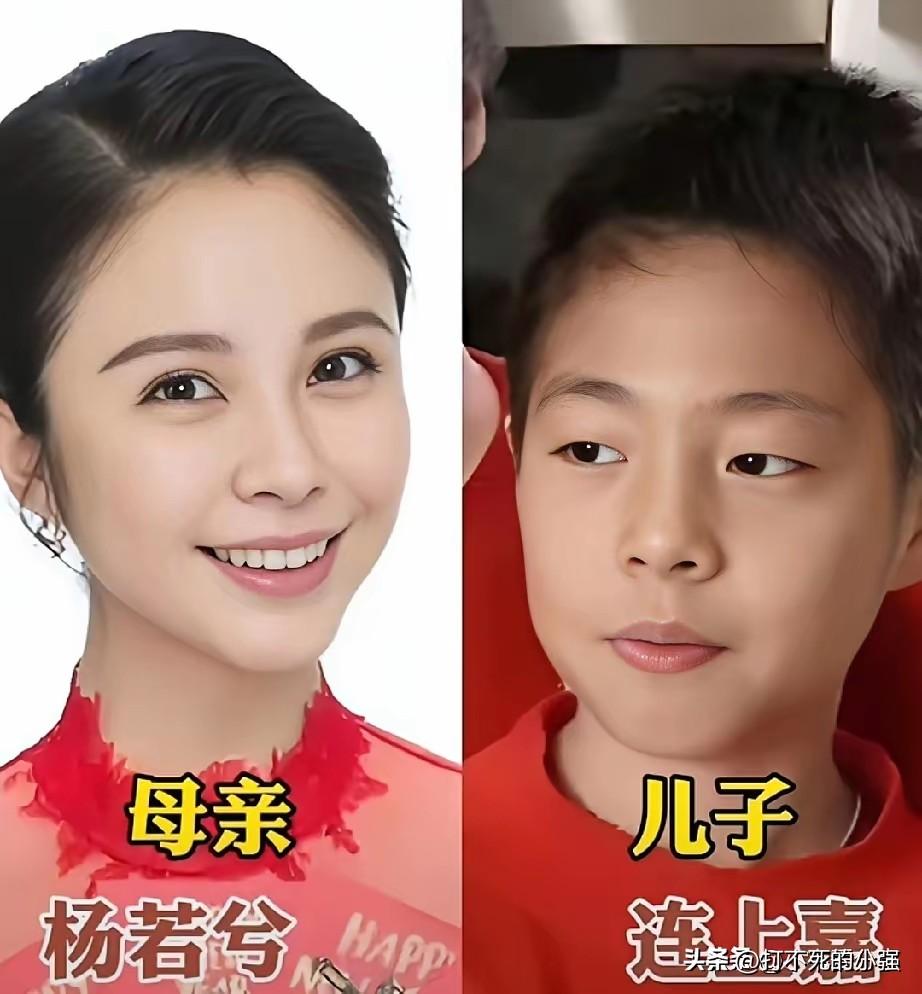 都说儿子是妈妈前世的小情人👦
来看看娱乐圈这些漂亮妈妈和帅气儿子！
杨若兮和儿