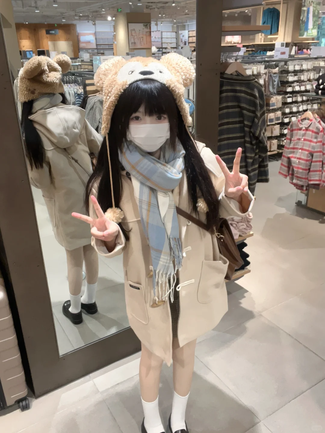 秋天的第一件大衣(/ω＼)