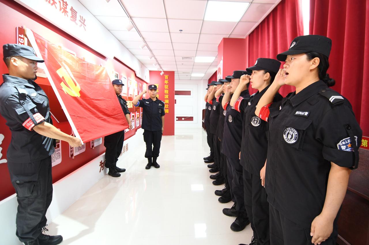 辅警队伍也可以建立基层党组织！

在辅警人数较多、党员比例达到要求的单位，经上级