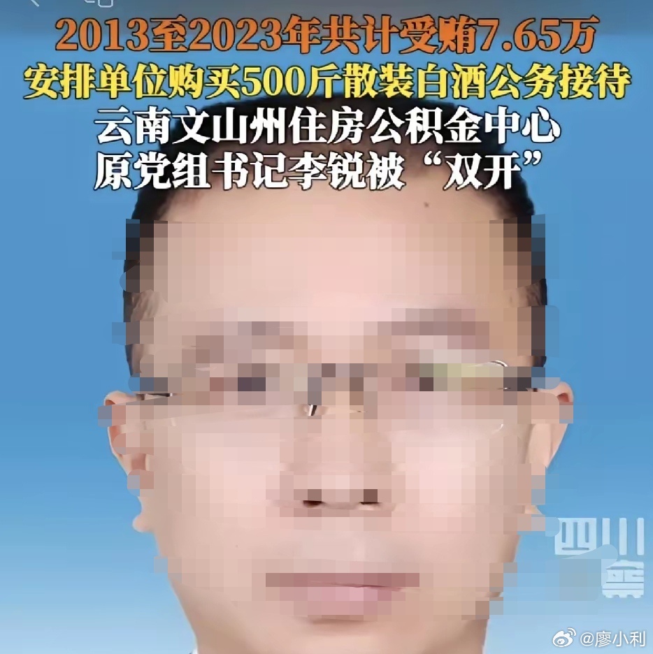 官员买500斤散装白酒放单位公务接待近日，办公室存500斤散酒的李主任被查上了热