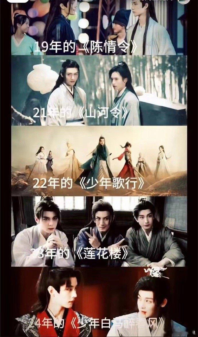 网友说这五剧的观众就是同一批人 ​​​